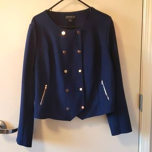 Forever 21 Double Breasted Short Blazer